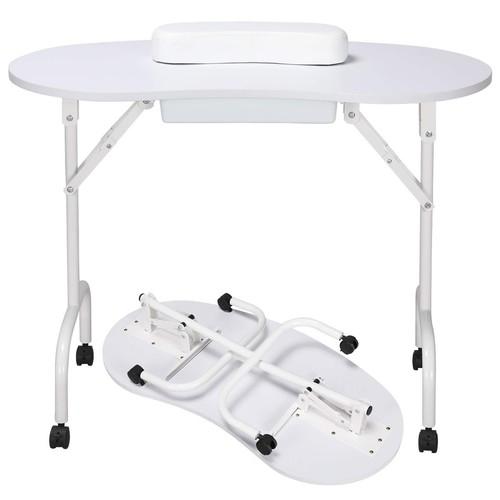 Manicure nail table station - table,