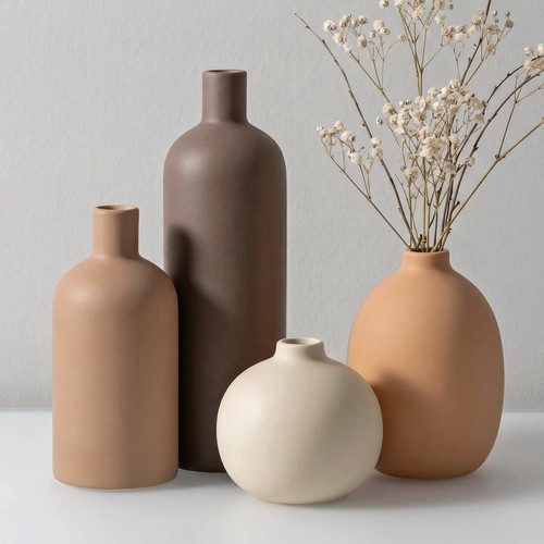 Ceramic vase set modern - vase,