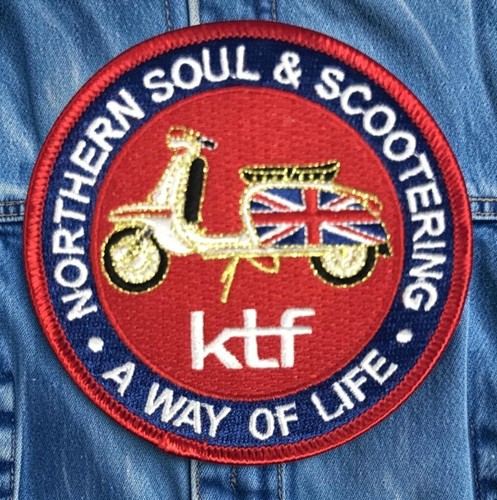 Northern soul iron patch - northern,