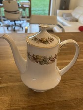 Royal Standard Lyndale Fine Bone China Coffee Pot. Immaculate Condition