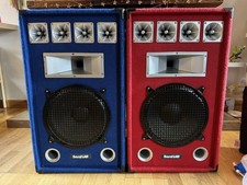 Soundlab Speakers P115CTB and QTX Sound AMP