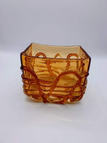 Vintage amber glass - amber, sogaglass