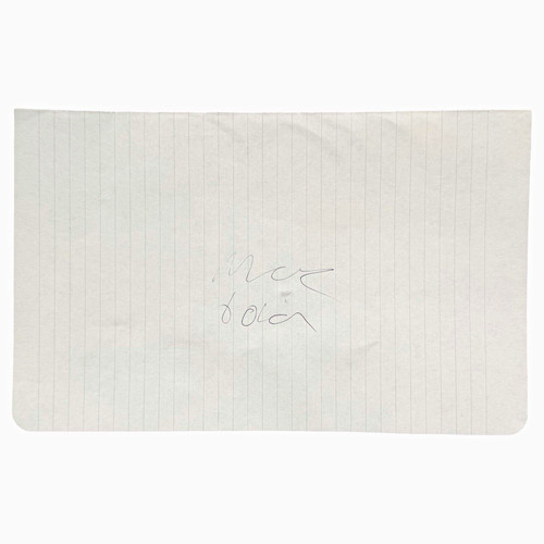 Marc bolan rex handwritten - bolan,
