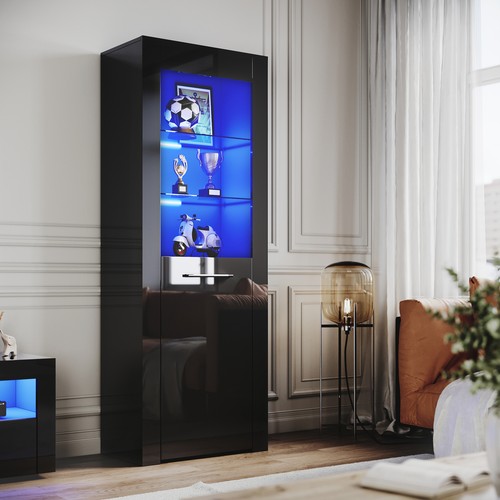 High gloss black display - high,