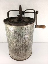 Vintage METAL CAN BUTTER CHURN