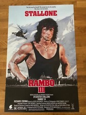 Movie Poster Rambo 3 Sylvester