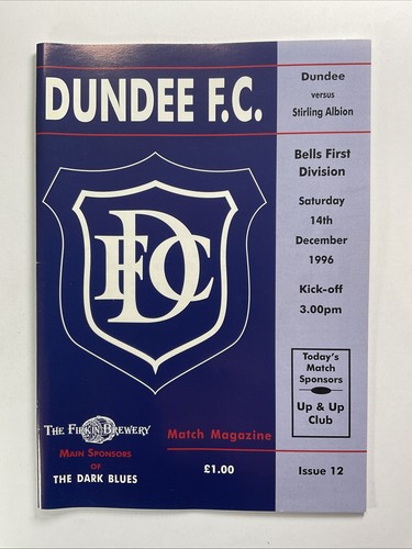 Dundee stirling albion - dundee, v