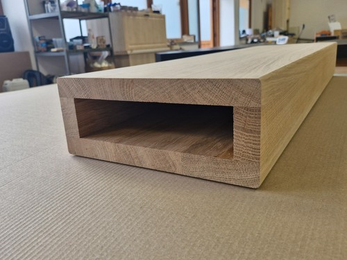 Oak stair treads - oak, floating