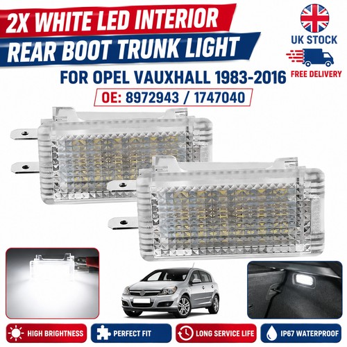 Led boot trunk interior - 2x,