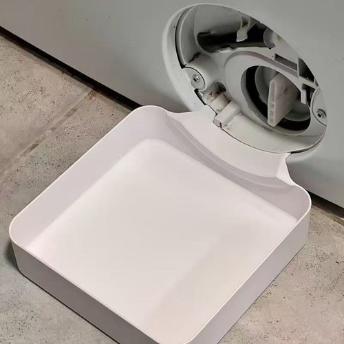 White drain pan - drain, front