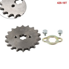 428 Chain 17mm 18T Front