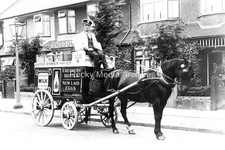 Ctr-31 Horse Drawn United Dairies Milk Float, London. Photo