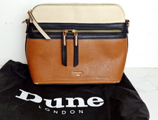 Dune London Colour Black Tan