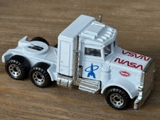 Matchbox Convoy Peterbilt Truck Tractor Unit NASA White 1:80 Diecast 1981 VGC