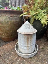  Vintage Galvanised Poultry