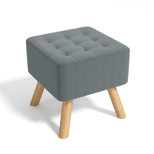 Upholstered footstool - upholstered,