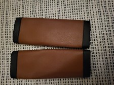 Pushchair Harness Shoulder Pads In Tan Leatherette 