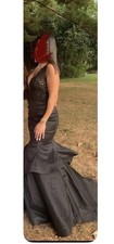 Faviana glamour black mermaid - faviana,