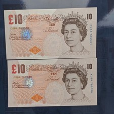 Bank england 10 notes - of,