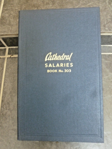 Vintage cathedral salaries - cathedral, &