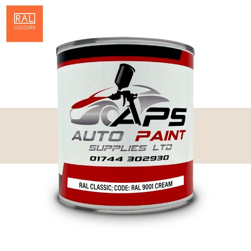 Enamel gloss paint ral 9001 - enamel,