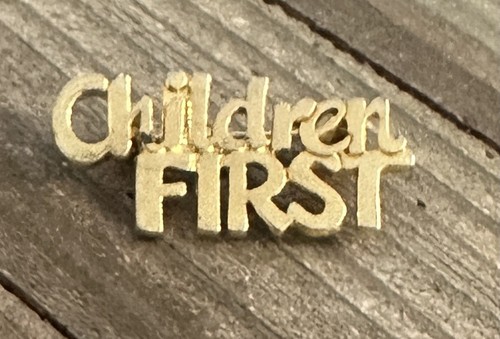 Children first vintage - first, gold