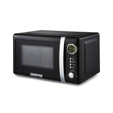 GEEPAS 20L Digital Microwave Oven 700W Solo Freestanding Quick Defrost Retrovive
