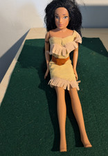 Pocahontas Doll Disney Action Figure in Original Outfit Pre-Owned