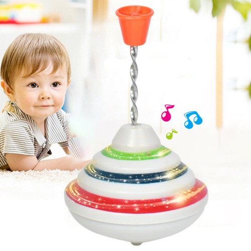 Led light music spinning top - light,