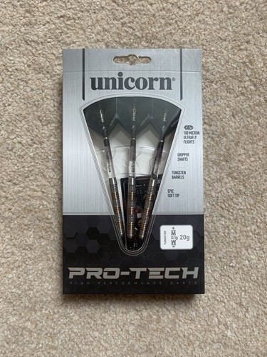 Unicorn pro tech 20g darts - tech, 3
