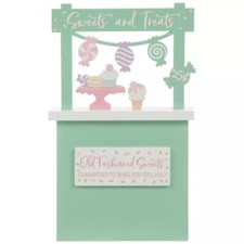 Sweets & Treats Booth Wood