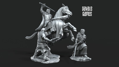 High king grey castle - king,