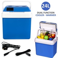 12V Cooler Box 24L Portable Travel AC/DC Mini Fridge Cooler Box Camping Picnic
