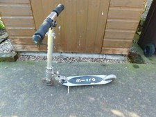 Micro Sprite Scooter In Silver