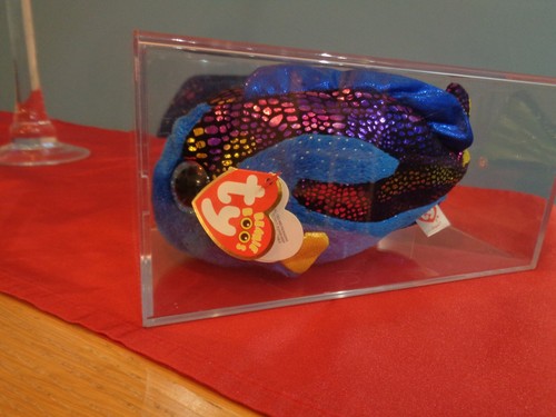 Beanie boos cased aqua - ty, fish