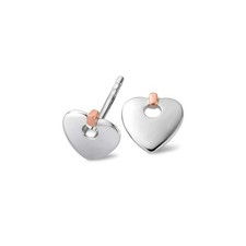 Clogau Cariad Heart Stud