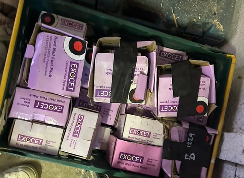 Exocet brad nail fuel packs - brad,