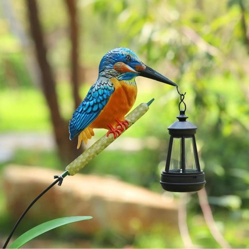 Solar kingfisher garden - solar,