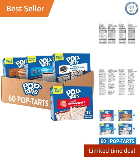 Freshly packed pop tarts - 60,