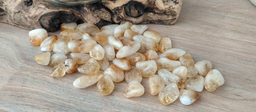Citrine tumblestones 20 35 - tumblestones, 20-35