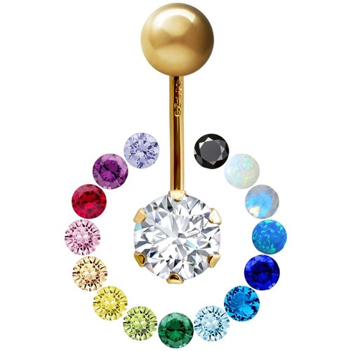 9ct gold jewelco - gold, cz