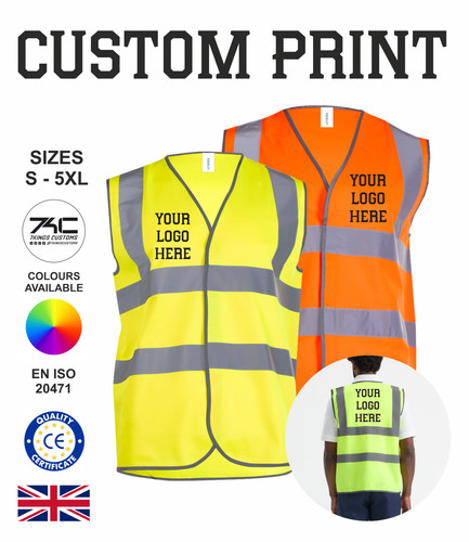 Personalised vis vest - personalised,