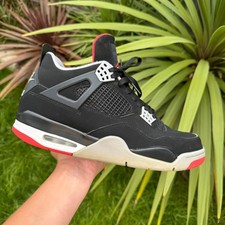 Nike Air Jordan 4 Retro OG Mid Bred AJ4 Bred 2019 308497-060 Size 10 Cement