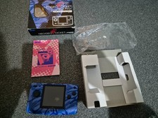 Neo Geo Pocket Colour Camo Blue BOXED FULLY WORKING BUT Screen Issue