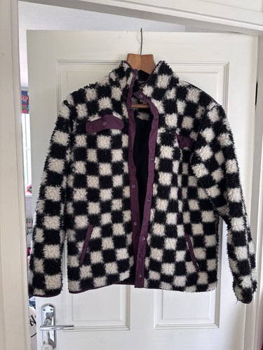 Vans checkered jacket black - checkered,