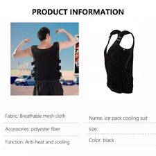 Ice Chill Vest Mascot Costume