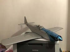 Used P51 Mustang RC plane Scratch Built 30” Span Very Fast