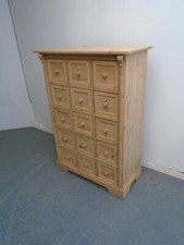A Cracking 15 Drawer Tall Pine