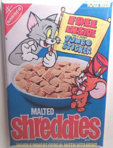 Shreddies vintage cereal - shreddies, box