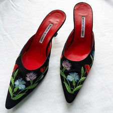 Vintage Manolo Blahnik Floral